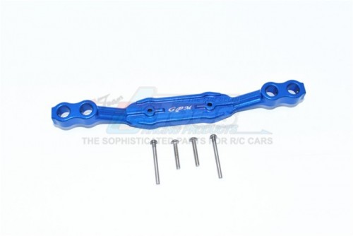 GPM Racing Arrma Infraction 6S BLX All-Road Aluminium Front/Rear Body Post Stabilizer - 5Pcs Set Blue