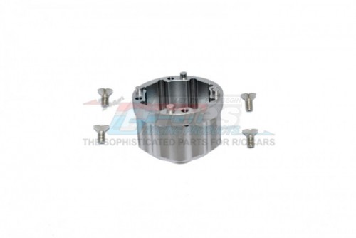 GPM Racing Arrma Kraton 8S BLX Aluminium Front/Rear Diff Case (ARA110002T1/T2) - 5Pcs Set Gun Metal