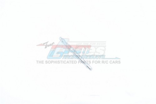 GPM Racing Arrma Kraton 8S BLX Aluminium Front Support Brace Bar (ARA110002T1/T2) - 1Pc Silver