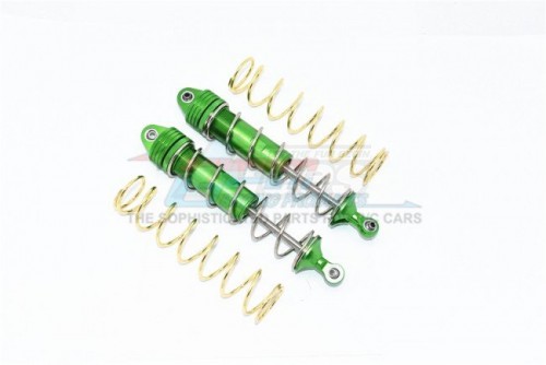 GPM Racing Arrma Kraton 8S BLX Aluminium Front Thickened Spring Dampers 177MM (ARA110002T1/T2) - 4Pcs Set Green