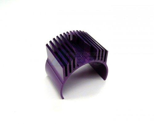 GPM Racing Kyosho Mini Inferno ST Aluminum Motor Heat Sink - 1 Piece Special Design Purple