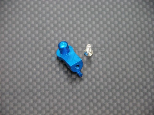 GPM Racing Kyosho Mini Inferno 09 Aluminum Rear Body Posts Mount With Screw - 1 Piece Set Blue