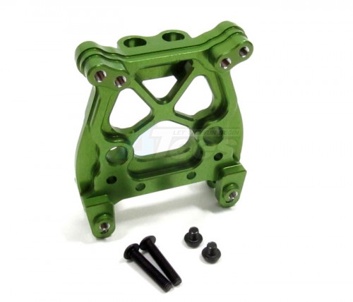 GPM Racing HPI Savage XS Flux Aluminum Front Shock Tower 1 Piece Green