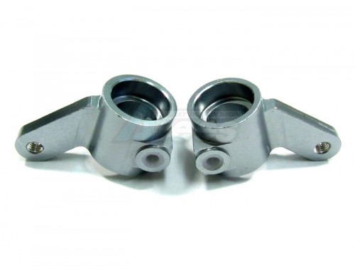 GPM Racing Traxxas Rustler VXL Aluminum Front Knuckle 1 Pair Gun Metal