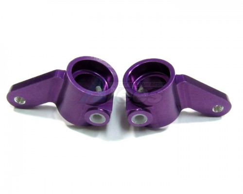 GPM Racing Traxxas Rustler VXL Aluminum Front Knuckle 1 Pair Purple