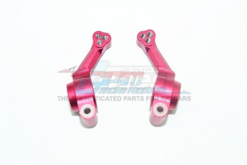 GPM Racing Traxxas Rustler VXL Aluminium Rear Knuckle Arm (For 67076-4) - 2Pcs Set Red