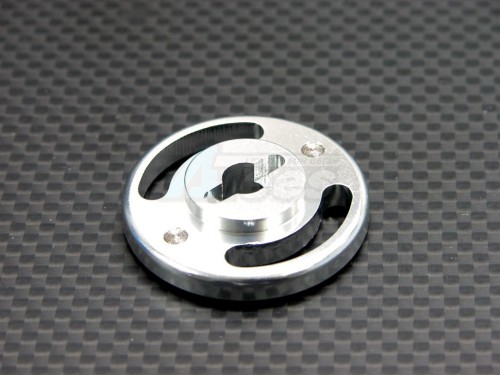 GPM Racing HPI Savage 21 Aluminum Spur Gear Adaptor - 1 Pc Silver