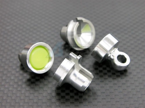 GPM Racing HPI Savage 21 Aluminum Upper & Lower Spring Cap For SAV13170 Damper - 4 Pcs Set