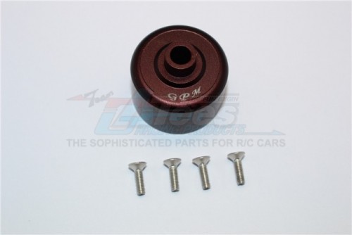 GPM Racing HPI Savage XL Aluminum Front Or Rear Differential Case- 5Pc Set BR