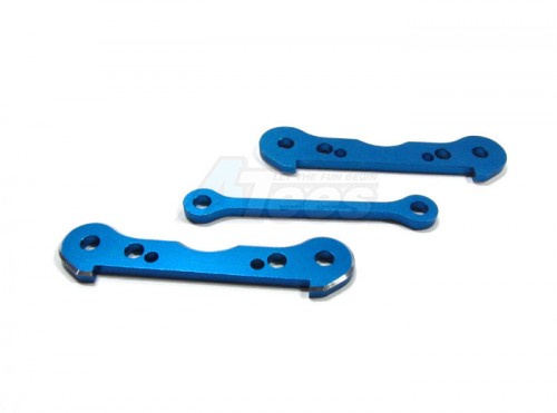 GPM Racing HPI Savage XL Aluminum Front/rear Gear Box Arm Bulk - 3 Pcs (Sax) Blue
