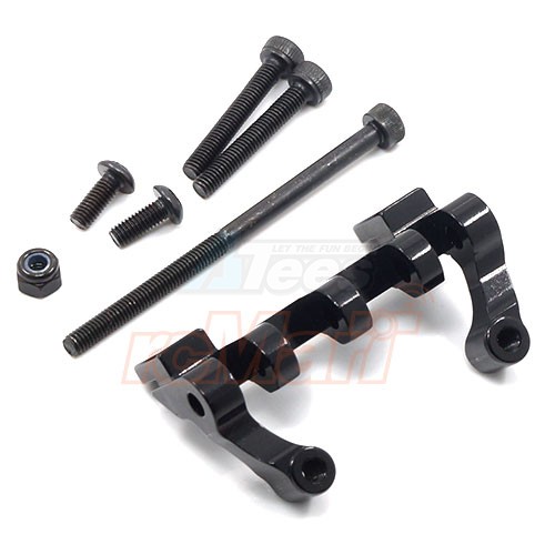 GPM Racing Axial SCX10 Aluminum Upper Center Link Mount - 1pc Black