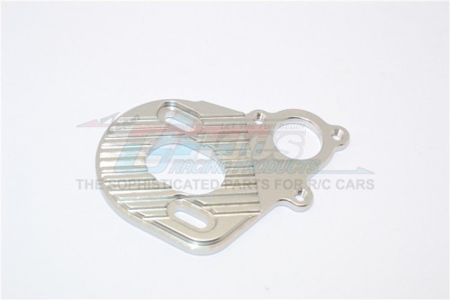 GPM Racing Axial Wraith Aluminium Motor Plate For AX10 Scorpion - 1Pc Silver
