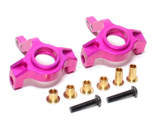 GPM Racing Axial SCX10 Aluminum Front Knuckle Arm - 1pr Set Pink
