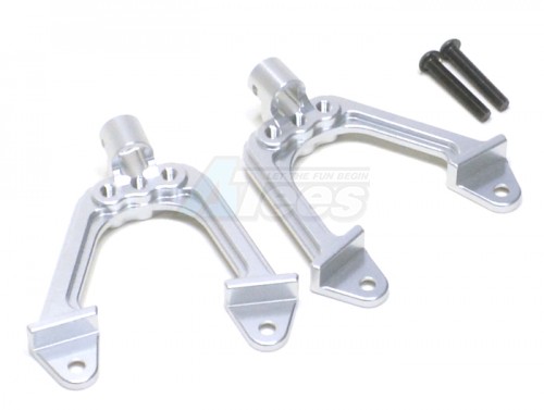 GPM Racing Axial SCX10 Aluminum Front Support Tower - 1set Silver