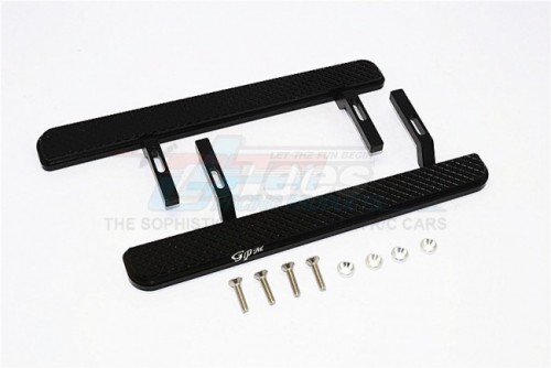 GPM Racing Axial SCX10 II Aluminium Exterior Trail (Diamond Pattern) - 1Pair Set Black