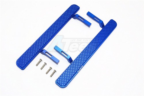 GPM Racing Axial SCX10 II Aluminium Exterior Trail (Parallelogram) 1Pr Set Blue