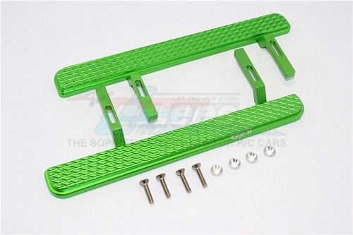 GPM Racing Axial SCX10 II Aluminium Exterior Trail (Parallelogram) 1Pr Set Green