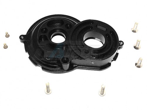 GPM Racing Axial SCX10 II Aluminium Motor Mount - 1Pc Set (For SCX10 II 90046 Only) Black