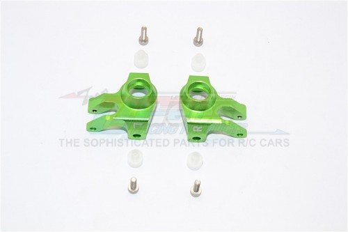 GPM Racing Axial SCX10 II Aluminium Front Knuckle Arm - 1Pr Set Green