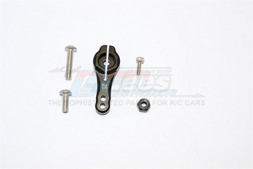 GPM Racing Axial SCX10 II Aluminium 25T Servo Horn - 1Pc Set Black