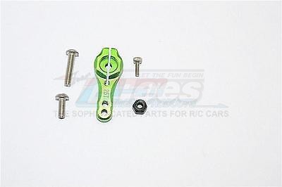 GPM Racing Axial SCX10 II Aluminium 25T Servo Horn - 1Pc Set Green