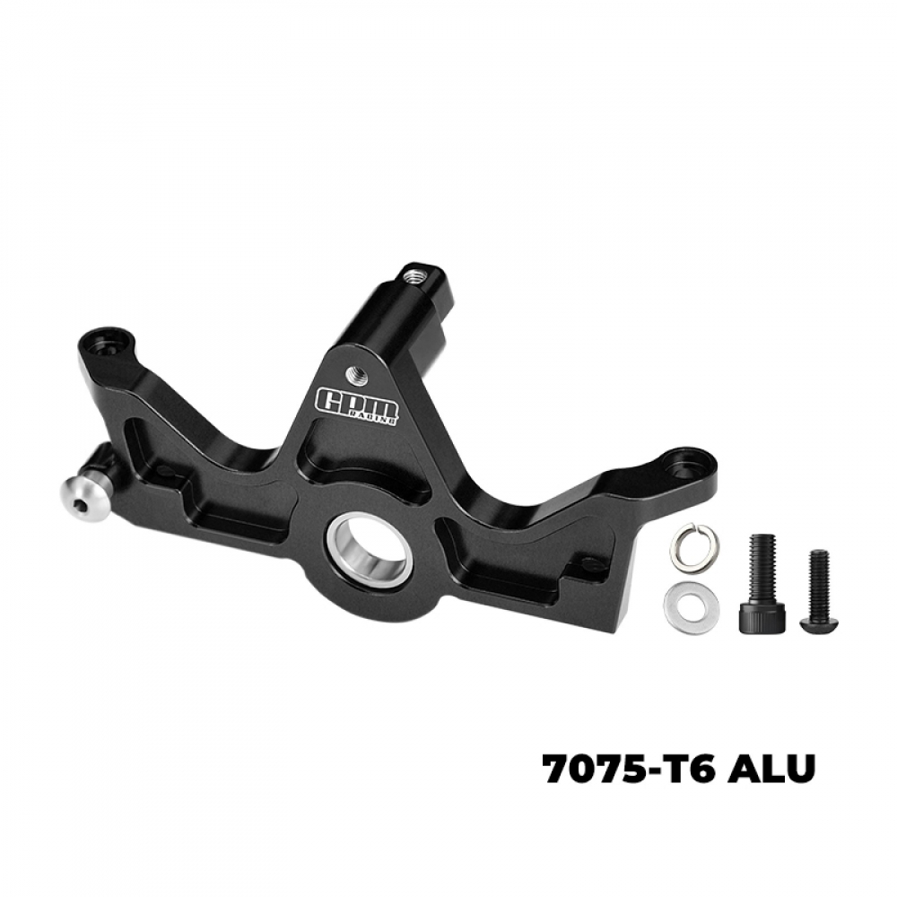 GPM Racing Traxxas Slash 4X4 Alloy Motor Mount - 3pcs Black