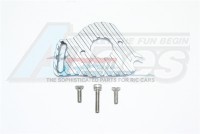 GPM Racing Traxxas E-Revo Aluminium Motor Plate With Heat Sink Fins - 4Pcs Set Gun Metal