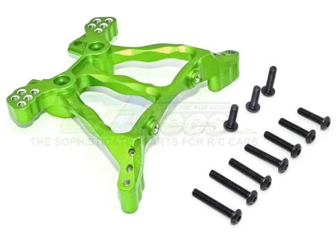 GPM Racing Traxxas Slash Aluminum Rear Shock Tower - 1pc Green