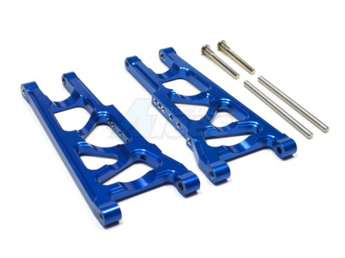 GPM Racing Traxxas Slash Aluminum Front / Rear Lower Arm - 1 Pair Set Dark Blue