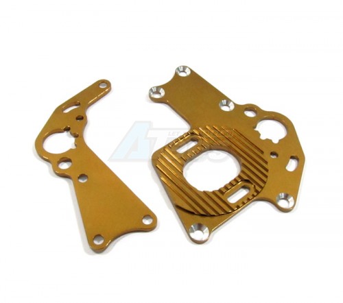 GPM Racing HPI Sprint 2 Aluminum Motor Mount 1 Set Golden Black