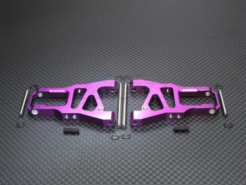 GPM Racing HPI Sprint 2 Aluminum Front Arm With Screws & Pins & E-clips 1 Pair Set Purple
