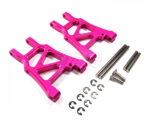 GPM Racing HPI Sprint 2 Aluminum Rear Arm With Screws & Pins & E-clips - 1pr Set Pink
