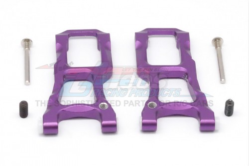 GPM Racing HPI RS4 SPORT 3 Aluminium Front Suspension Arm - 1Pair Set Purple