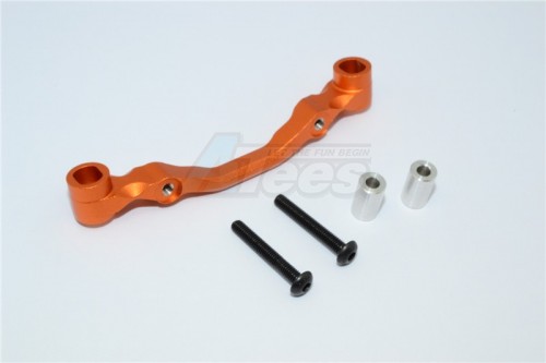 GPM Racing HPI RS4 SPORT 3 Aluminium Rear Body Mount - 1Pc Set Orange