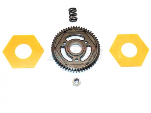 GPM Racing Axial SCX10 II Steel#45 Spur Gear (55T) - 1Pc Set Black
