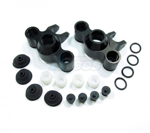 GPM Racing Traxxas Summit Aluminum Front/rear Knuckle Arm - 1pair Black