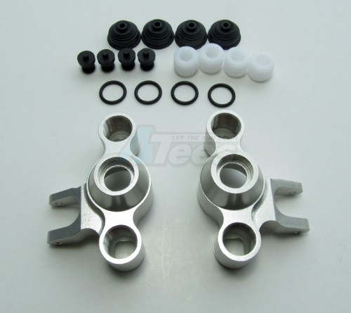 GPM Racing Traxxas Summit Aluminum Front/rear Knuckle Arm - 1pair Silver