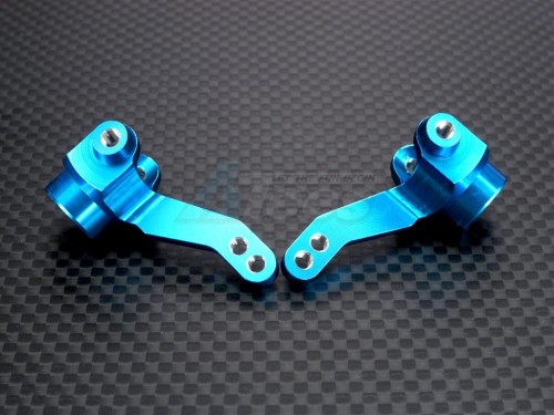GPM Racing Tamiya TA05 IFS Aluminum Front Knuckle Arm - 1 Pair Blue