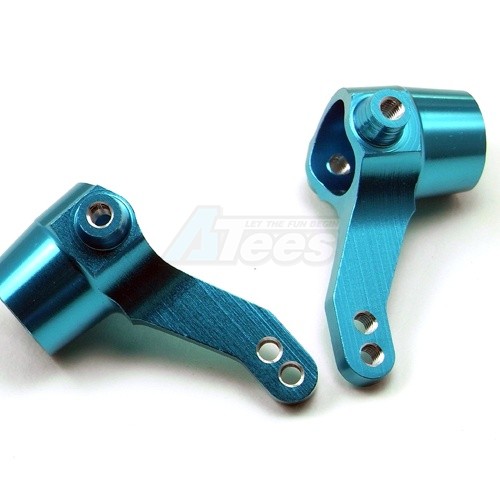 GPM Racing Tamiya TA05 Aluminum Front Knuckle Arm - 1 Pair Blue