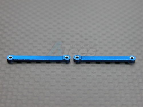 GPM Racing Team Losi Micro Desert Truck Aluminum Rear Camber Link - 1 Pair Blue
