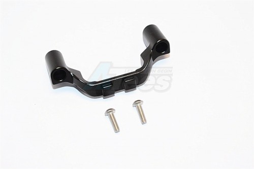 GPM Racing Traxxas E-Revo Aluminum Front Gear Box Protector Mount With Screws - 1pc Set Black