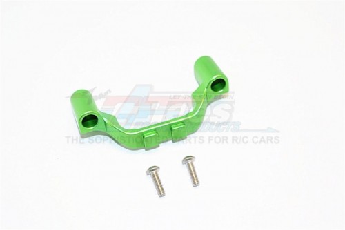 GPM Racing Traxxas E-Revo Aluminum Front Gear Box Protector Mount With Screws - 1pc Set Green