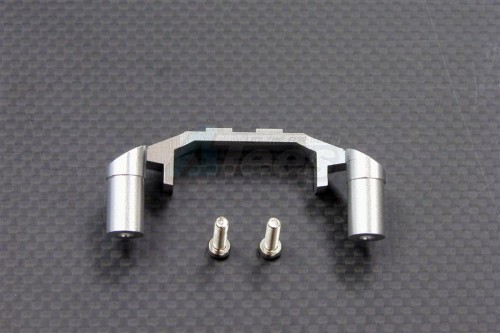 GPM Racing Traxxas E-Revo Aluminum Front Gear Box Protector Mount with Screws Silver