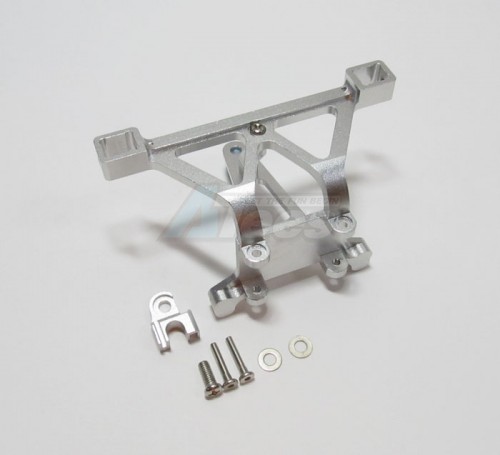 GPM Racing Traxxas Revo Aluminum Front Body Post Mount with Screw - 1 Pc Silver