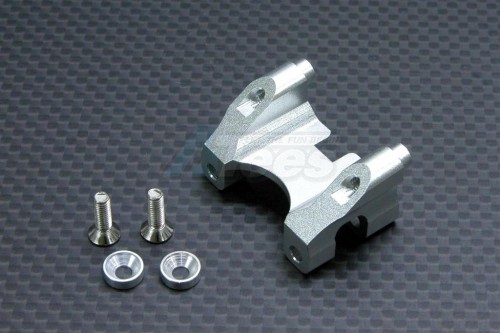 GPM Racing Traxxas Revo 3.3 Aluminum Rear Damper Mount - 1pc Silver