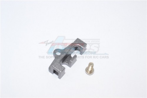 GPM Racing Traxxas Revo Aluminum Front Servo Wires Bunch With Screw Gun Metal