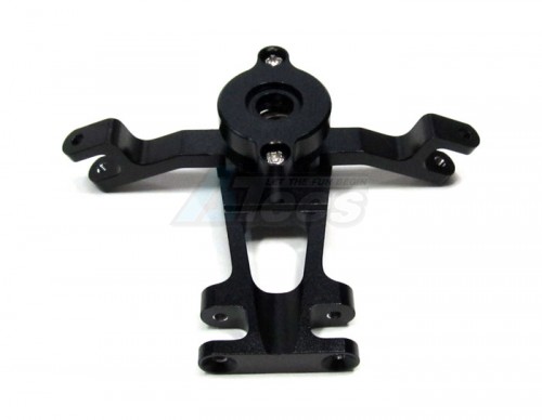 GPM Racing Traxxas E-Revo Aluminum Steering Assembly -3pcs Set (with 2.3mm & 2.1mm Coil Springs-2pcs) Black