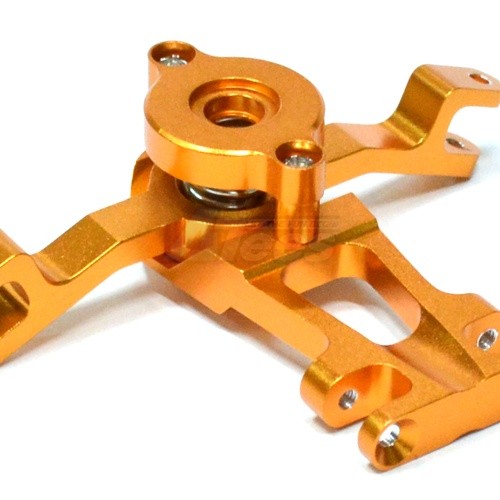 GPM Racing Traxxas E-Revo Aluminum Steering Assembly -3pcs Set (with 2.3mm & 2.1mm Coil Springs-2 Pcs) Gold