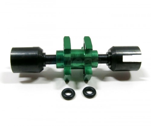 GPM Racing Tamiya TT-01 Aluminum Front One-Way Set Green