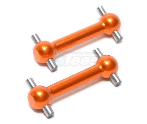 GPM Racing Tamiya TT-01D Aluminum Front/rear Dog Bone (31mm) -1 Pair Orange